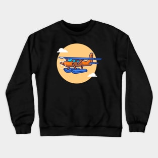 Vintage Plane Cartoon Crewneck Sweatshirt